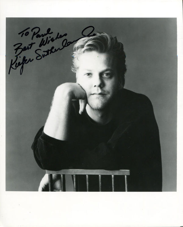 Keifer Sutherland Autographed 8x10