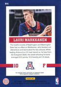 Lauri Markkanen 2017-18 Panini Contenders Draft Picks Rookie Card Back