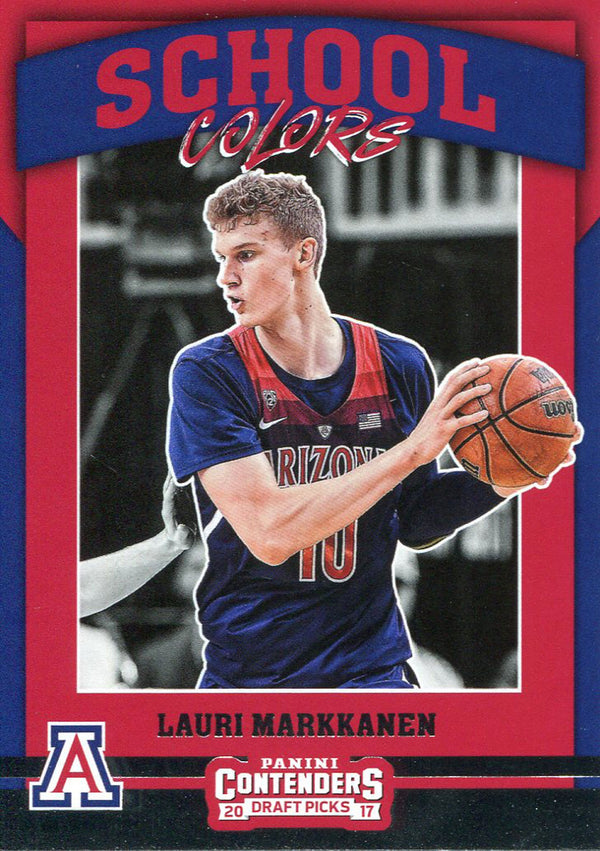 Lauri Markkanen 2017-18 Panini Contenders Draft Picks Rookie Card