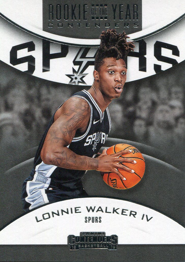 Lonnie Walker IV 2017-18 Panini Contenders Rookie Card