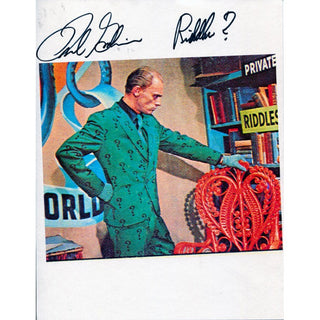 Frank Gorshin Riddler Autographed 8x10 Photo