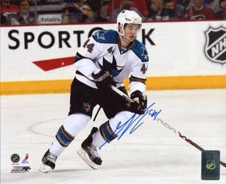 Marc-Edouard Vlasic Autographed San Jose Sharks 8x10 Photo