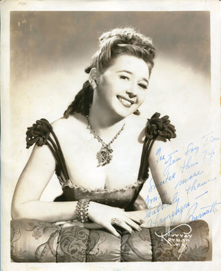 Martha Burnett Autographed Original Photo