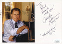 Martin Sheen Autographed 4x6 Card (JSA)