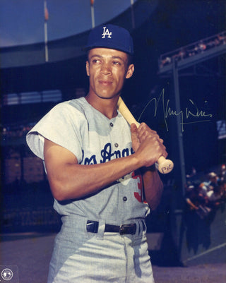 Maury Wills Autographed 8x10 Photo