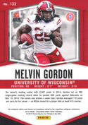 Melvin Gordon 2015 Panini Collegiate Draft Picks Rookie Card