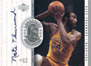 Nate Thurmond Autographed 2000 Upper Deck Card