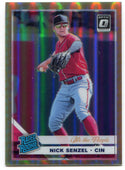 Nick Senzel 2019 Panini Donruss Optic Refractor Rookie Card