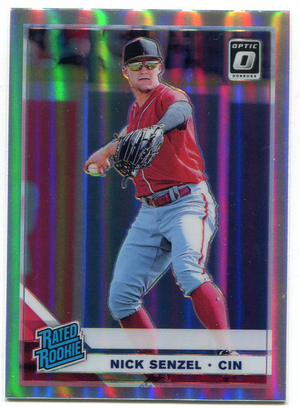 Nick Senzel 2019 Panini Donruss Optic Rookie Card