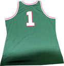 Oscar Robertson "71 Champs" Autographed Milwaukee Bucks Mitchell & Ness Jersey (PSA) Back