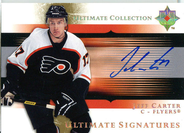 Jeff Carter Autographed 2006 Upper Deck Card