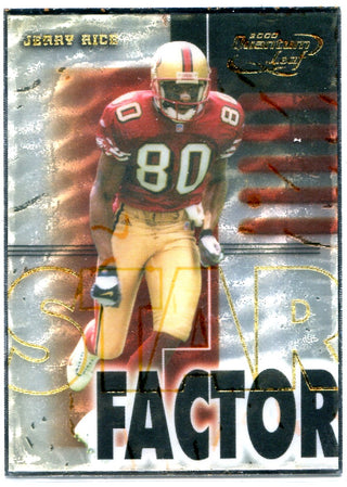 Jerry Rice 2000 Donruss Card #1864/2500