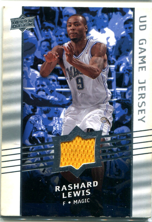 Rashad Lewis 2008-09 Upper Deck Game-Worn Jersey Card