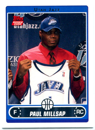 Paul Millsap 2006 Topps Rookie Card