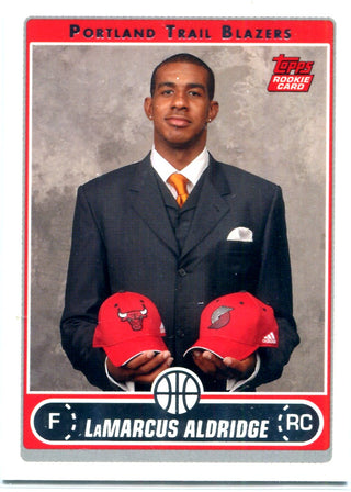 Lamarcus Aldridge 2006 Topps Rookie Card