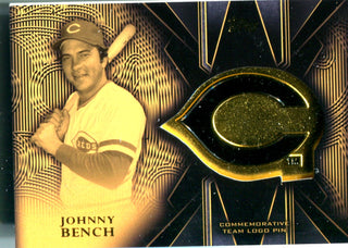 Johnny Bench 2016 Topps Team Logo Pin Card