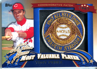 Tony Perez 2013 Topps Commemorative Patch Card