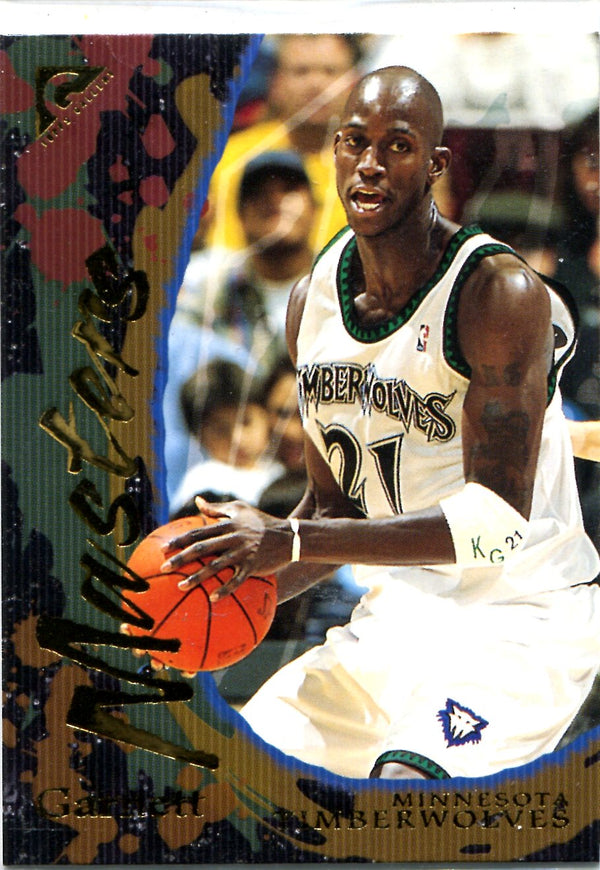 Kevin Garnett 2001 Topps Gallery Card