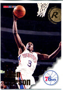 Allen Iverson 1997 NBA Hoops Rookie Card