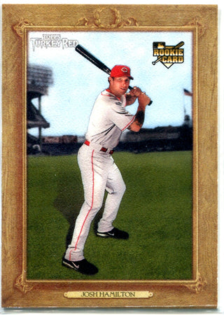 Josh Hamilton 2007 Topps Turkey Red Rookie Card