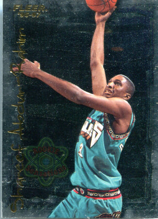 Shareef Abdur-Rahim 1997 Fleer Rookie Sensations Card