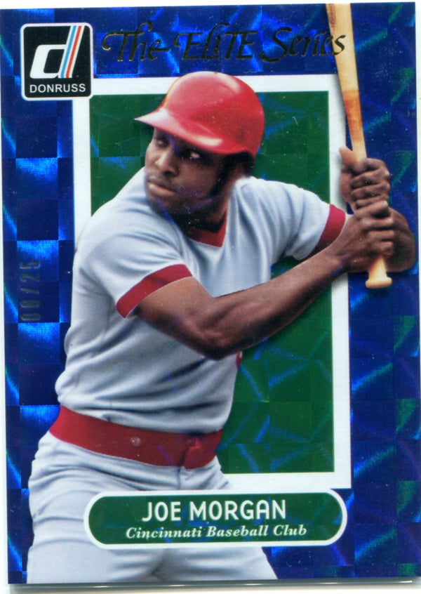 Joe Morgan 2014 Donruss Elite Series Card #8/25