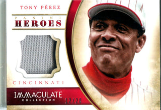 Tony Perez 2014 Panini Immaculate Collection Patch Card #12/20