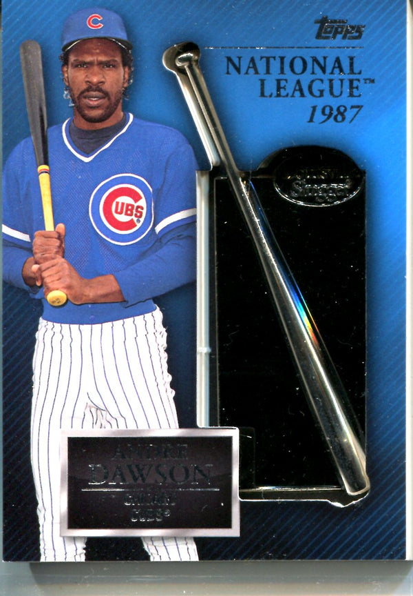 Andre Dawson 2013 Topps Commemorative Silver Slugger Trophy Card