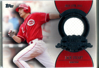 Zack Cozart 2013 Topps Game-Used Memorabilia Card