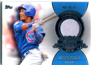 Starlin Castro 2013 Topps Game-Used Memorabilia Card