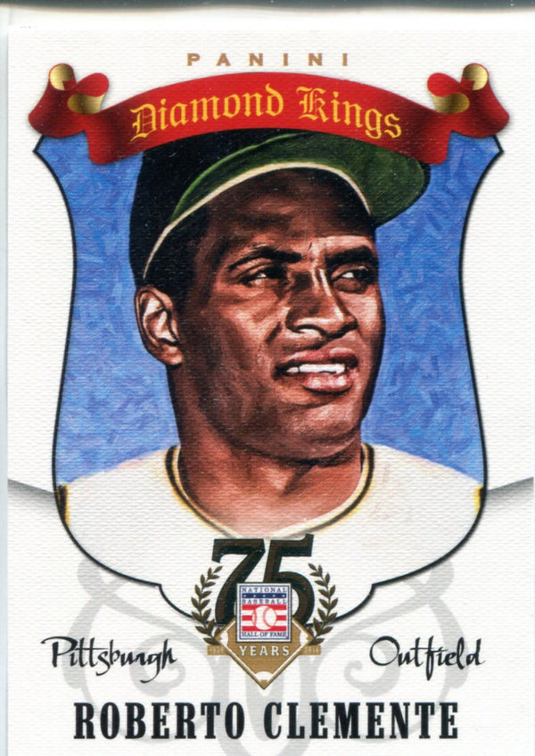 Roberto Clemente 2014 Panini Diamond Kings Unsigned Card