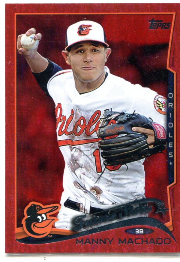 Manny Machado 2014 Topps Future Stars Red Card