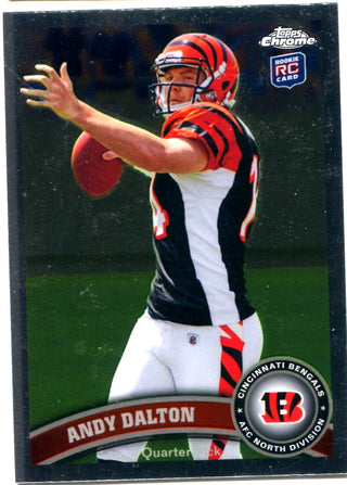 Andy Dalton 2011 Topps Chrome Rookie Card