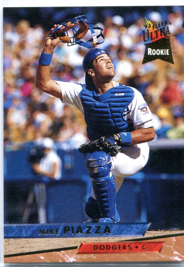 Mike Piazza 1993 Fleer Ultra Rookie Card