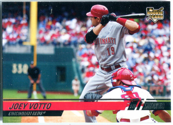 Joey Votto 2008 Topps Stadium Club Unsigned Rookie Card