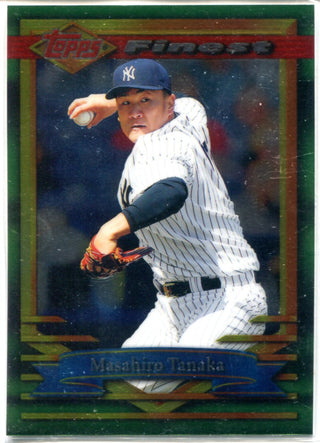 Masahiro Tanaka 2014 Topps Finest Unsigned Card