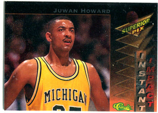 Juwan Howard 1995 Classic Instant Impact Card