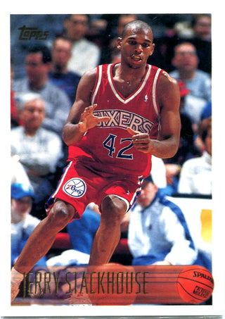 Jerry Stackhouse 1996 Topps Card