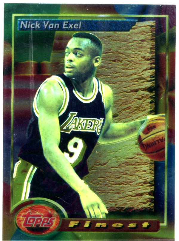 Nick Van Exel 1994 Topps Finest Card