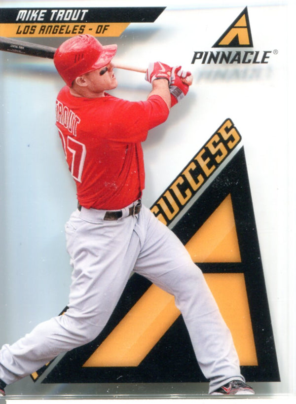 Mike Trout 2013 Panini Pinnacle Success Card