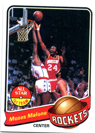 Moses Malone 1979 Topps Card