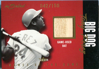 Tony Perez 2004 Fleer Game-Used Big Dog Bat Card #42/150