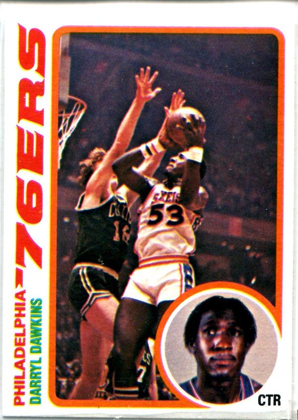 Darryl Dawkins 1978 Topps Card