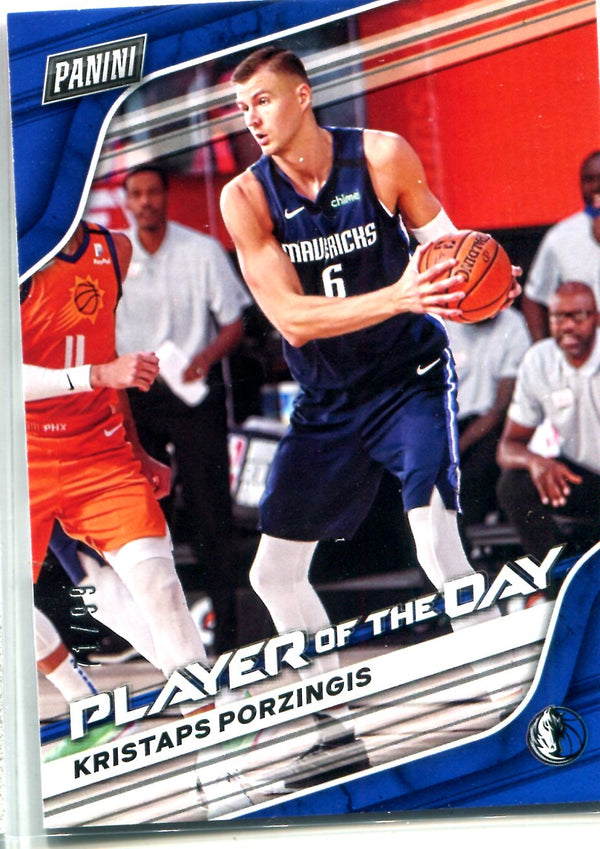 Kristaps Porzingis 2021 Panini Card #71/99