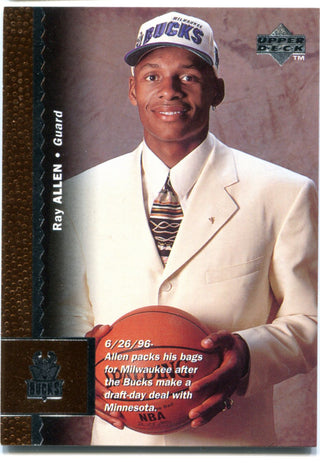 Ray Allen Upper Deck Rookie Card