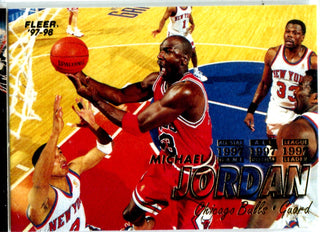 Michael Jordan 1997 Fleer #23 Card