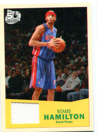 Richard Hamilton 2007 Topps Game-Worn Jersey Card