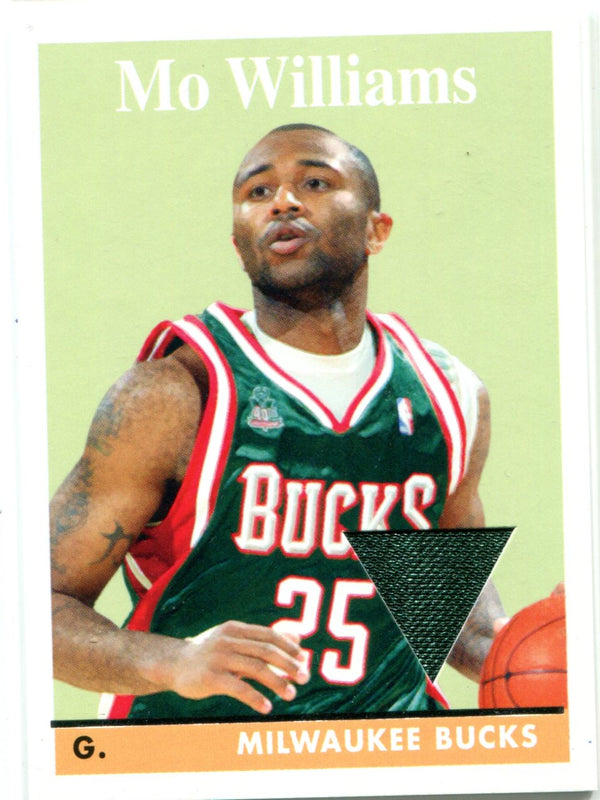 Mo Williams 2008 Topps Game-Worn Jersey Card