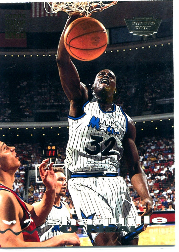 Shaquille O'Neal 1993 Topps Stadium Club Members Only Card