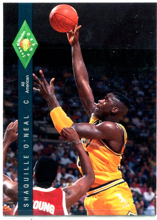 Shaquille O'Neal 1992 Classic Games Card